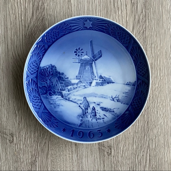 VTG 1963 Royal Copenhagen Denmark "Windmill" Kai Lange - Picture 1 of 5